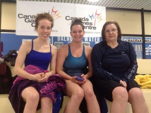 Our speedy Masters, (left to right) Carmen, Gabrielle and Ewa
