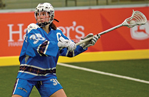 CGC staff member and Team Nova Scotia Female Lacrosse Captain Kate Jollimore, Niagara 2022 Canada Summer Games